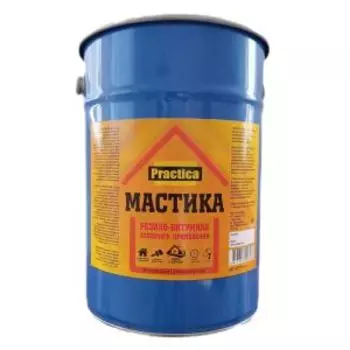 Мастика резино-битумная Практика, 4 кг