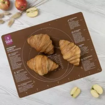 Мат для выпечки TalleR TR-66223, 30х40 см, силикон