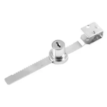 Мебельный замок 6328, хром