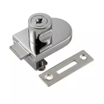 Мебельный замок 6408, хром