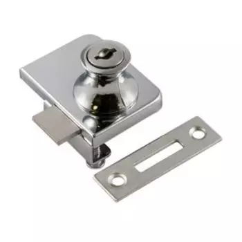 Мебельный замок 6409, хром