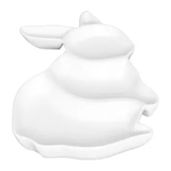 менажница ELAN GALLERY Заяц 26х17х3 см, фарфор