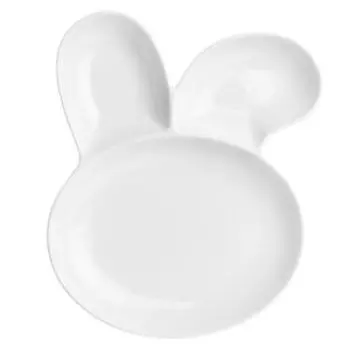 Менажница Заяц, 23 х 18,5 х 2,5см, фарфор