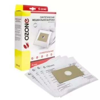 Мешки-пылесборники Ozone, 4 шт