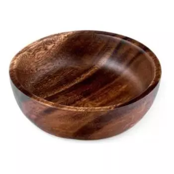 Миска круглая Walmer Organic, 15 см, дерево