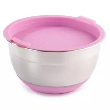 Миска с крышкой Attribute Mix, 1,4 л, нержавеющая сталь