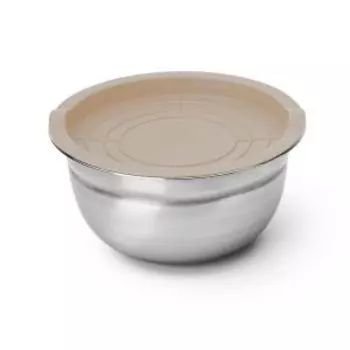 Миска с крышкой Happy Season, 2 л, нерж. сталь/пластик