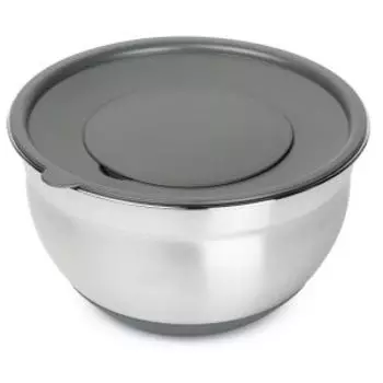 Миска с крышкой-теркой Attribute Grate It, 3 л, нержавеющая сталь