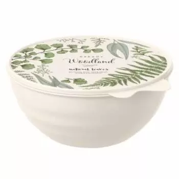 Миска с крышкой Весенняя зелень, 3.7 л, пластик