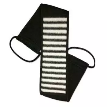 Мочалка для тела Antella с нейлоном, 10х70 см, длинная, с ручками