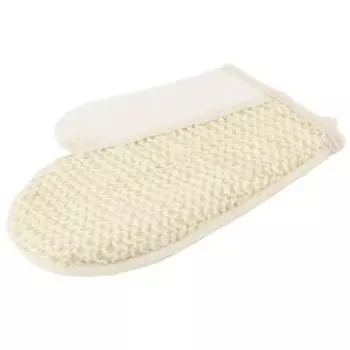 Мочалка для тела Банная линия, 20х21 см, варежка, сизаль