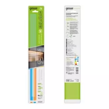 Модульный LED светильник Gauss модель B, 9 Вт, 650 Лм, 2700-6500 K, 170-260 В, 50 см, диммируемый