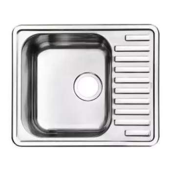 Мойка Iddis Strit S, 585х485 мм, нержавеющая сталь, шелк