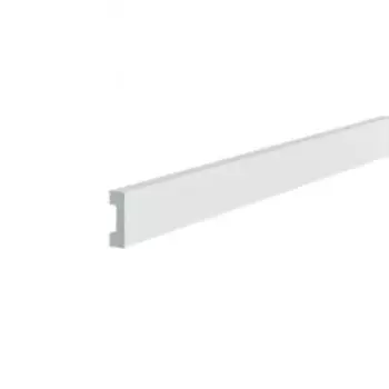 Молдинг настенно-потолочный под покраску Солид UHD 14/40, 16x40x2000 мм