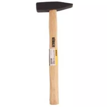Молоток Biber Стандарт, деревянная ручка, 400 г
