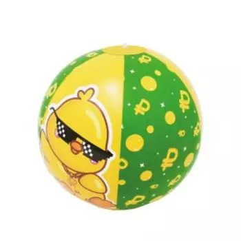 Мяч надувной, 30 см, ПВХ