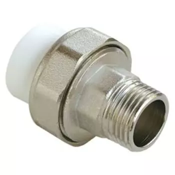 Муфта PPRC комбинированная разъемная c наружной резьбой 20х1/2, MP-У