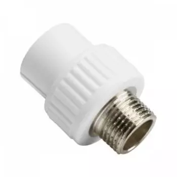 Муфта PPRC комбинированная с наружной резьбой 20х3/4, MP-У