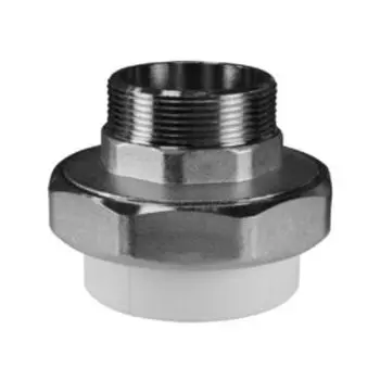 Муфта разборная НР 25х3/4, полипропилен