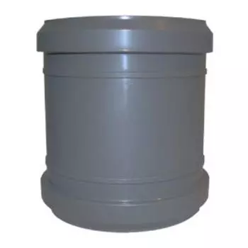 Муфта внутренняя двухраструбная соединительная, 110 мм