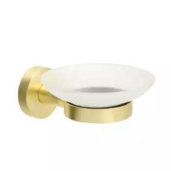 Мыльница Fixsen, стекло, золото-сатин