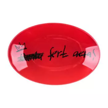 Мыльница Graffity, 105х150х15 мм., красный