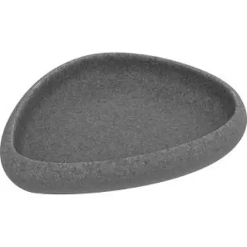 Мыльница Гранит, 13х11х2.5 см, полистоун