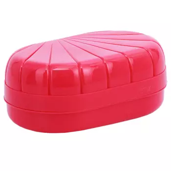 Мыльница Полимербыт Ракушка закрытая, пластик