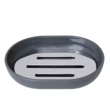 Мыльница Sibo Alba Grey, пластик