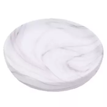 Мыльница Vanstore Белый мрамор, керамика