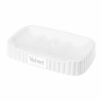 Мыльница Velvet, 138х87х25 мм, бежевый