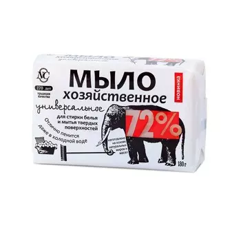 мыло хозяйственное 72% универсальное, 180г