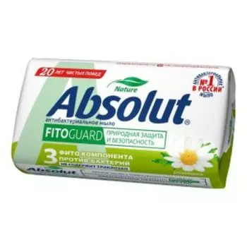 мыло туалетное ABSOLUT Nature ромашка, 90гр.