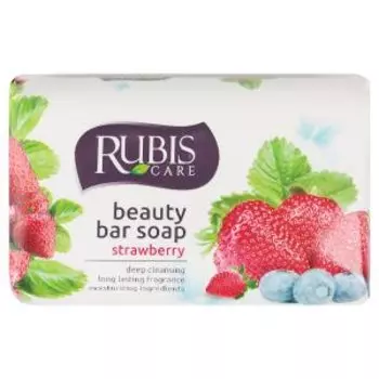 Мыло туалетное Rubis Клубника, 90 г