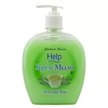 мыло жидкое HELP зеленый чай
