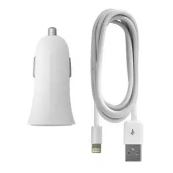 Набор 2 в 1 для зарядки iPhone 5 AUTOSTANDART