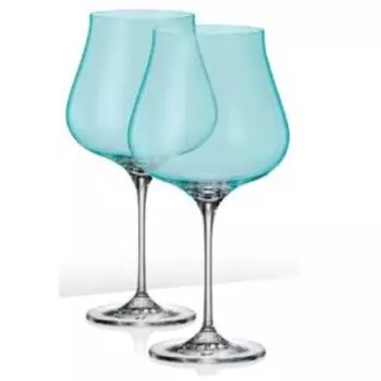 набор бокалов д/вина LIMOSA Бирюзовая чаша 2 пр, 740 мл, стекло