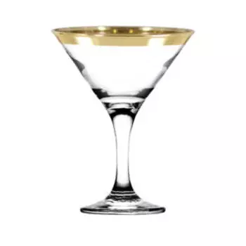 Набор бокалов для мартини Симпл, 6 шт, 190 мл, стекло