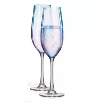 Набор бокалов для шампанского Columbia Перламутр, 2 шт, 260 мл, стекло