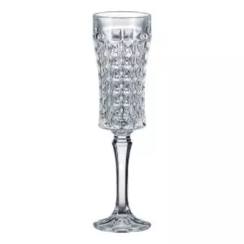Набор бокалов для шампанского Crystal Bohemia Diamond, 2 шт, 120 мл, стекло
