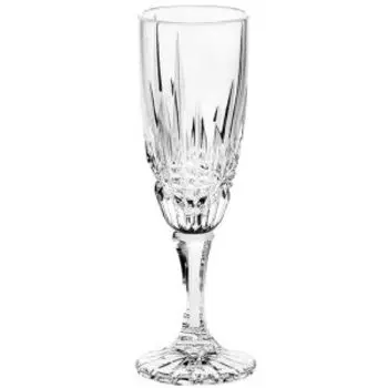 Набор бокалов для шампанского Vibes, 6 шт, 180 мл, хрусталь