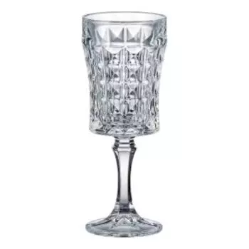 Набор бокалов для вина Crystal Bohemia Diamond, 2 шт, 200 мл, стекло