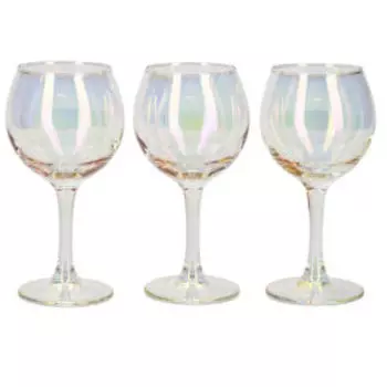 Набор бокалов для вина Лиловая дымка, 3 шт, 280 мл, стекло