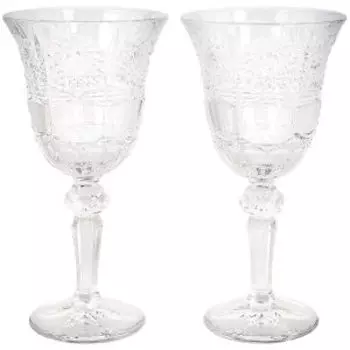 Набор бокалов для вина Pinwheel, 2 шт, 220 мл, хрусталь