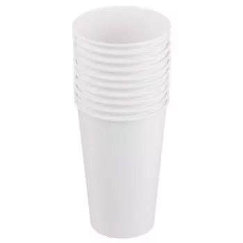 Набор бумажных стаканов EuroHouse, 10 шт, 400 мл
