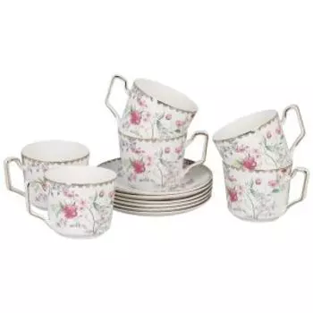 Набор чайный Lavenir Аделина, 12 предметов, 305 мл, фарфор