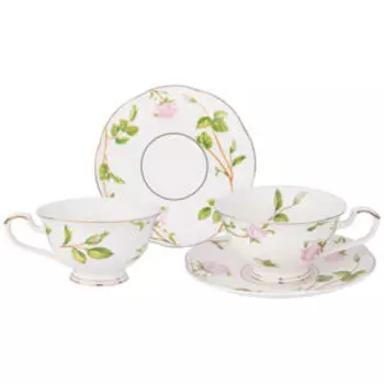 Набор чайный Lefard Rose valley, 4 предмета, 270 мл, фарфор