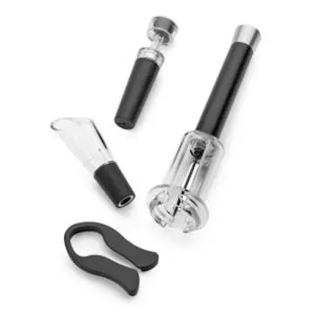 набор д/вина APOLLO Teatro 4 пр, нерж.сталь, пластик, силикон