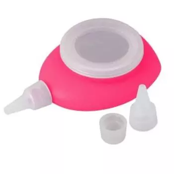 Набор для декора кремом Мультидом Пасха с 3 насадками, 90 мл, пластик/силикон, в ассортименте