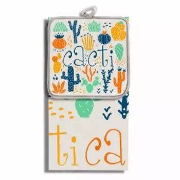 Набор для кухни, 2 предмета, хлопок/лен